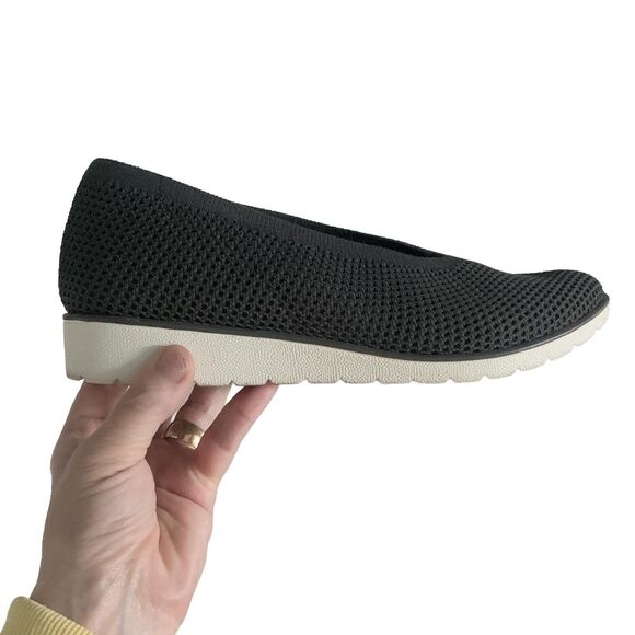 Eileen Fisher Shoes - Eileen Fisher "Heaven" Knit Comfort Flats w/ Box and Storage Bag - Graphite | 6M